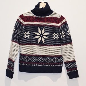 Zara Knit Turtleneck Sweater Size Medium